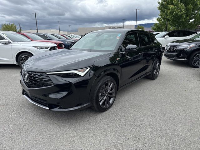 Crystal Black Pearl 2025 Acura ADX SUV / Crossover All-Wheel Drive Continuously Variable Transmission