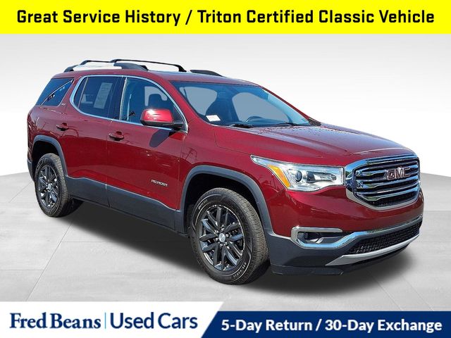 Crimson Red Tintcoat 2018 GMC Acadia SUV / Crossover Four-Wheel Drive 6-Speed Automatic