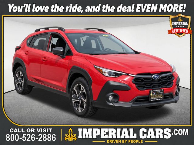 Pure Red 2025 Subaru Crosstrek SUV / Crossover All-Wheel Drive Continuously Variable Transmission