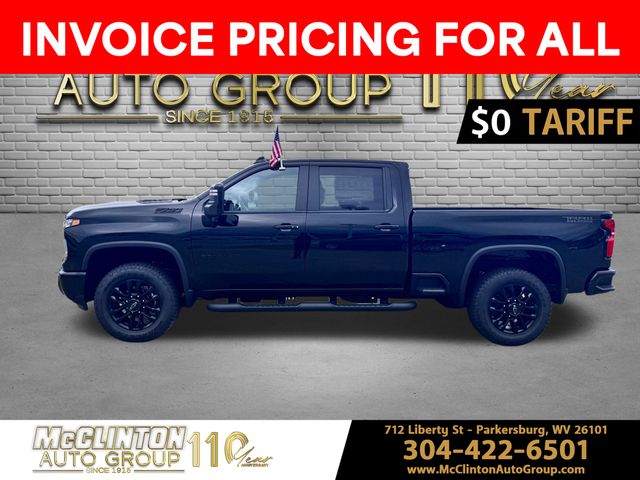 2025 Black Chevrolet Silverado 2500HD LT 4X4 Truck