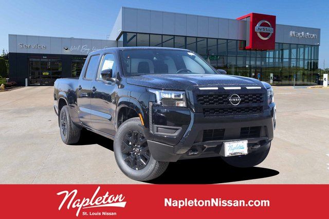 Super Black 2026 Nissan Frontier Pickup Truck Four-Wheel Drive 9-Speed Automatic Overdrive