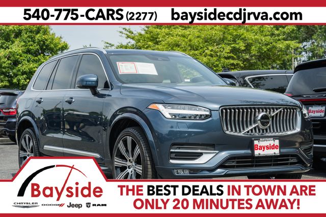 Denim Blue Metallic 2021 Volvo XC90 T6 Inscription 7-Passenger AWD SUV / Crossover All-Wheel Drive Automatic