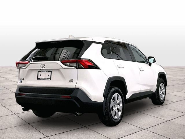 2025 Toyota RAV4 LE White at Spitzer Acura