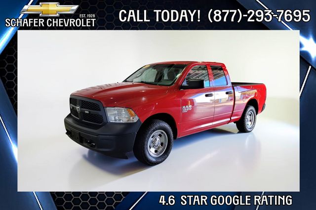 Flame Red Clearcoat 2020 RAM 1500 Pickup Truck Four-Wheel Drive 8-Speed Automatic