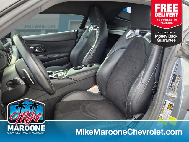 Gray 2021 Toyota Supra 2.0 RWD Coupe Rear-Wheel Drive 8-Speed Automatic