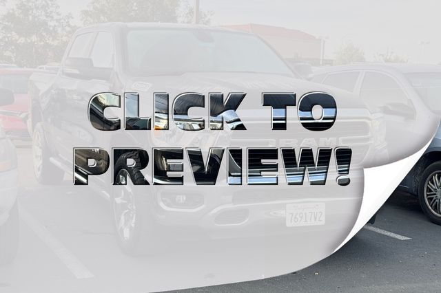 2020 RAM 1500 Big Horn Crew Cab 4WD