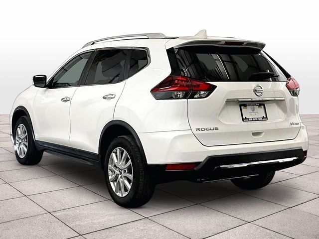2018 Nissan Rogue SV White at Phil Fitts Ford