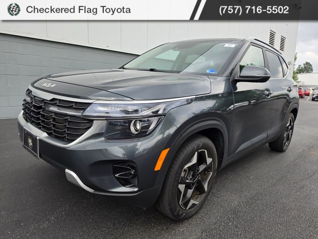 Gravity Gray 2024 Kia Seltos SUV / Crossover All-Wheel Drive Continuously Variable Transmission