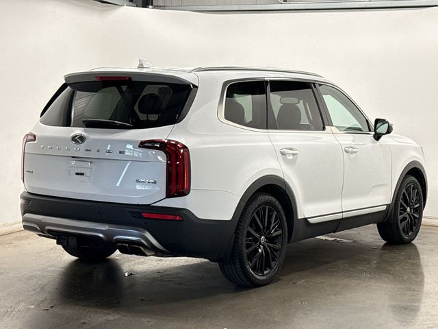 2020 Kia Telluride SX White at Klick Lewis Buick Chevrolet