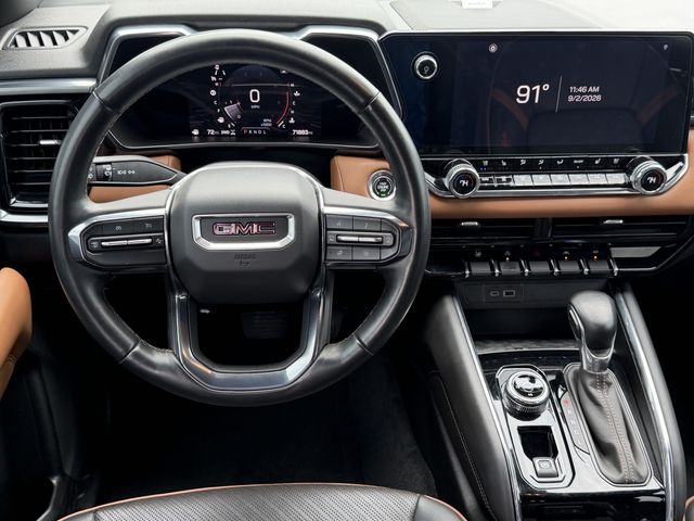 2023 GMC Canyon AT4 White at North Houston Mitsubishi