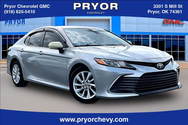Celestial Silver Metallic 2021 Toyota Camry Sedan Front-Wheel Drive 8-Speed Automatic