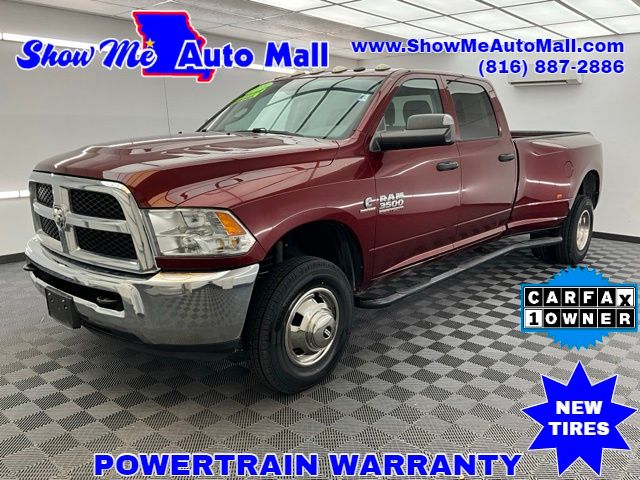 Delmonico Red Pearlcoat 2018 RAM 3500 Pickup Truck Four-Wheel Drive 6-Speed Automatic