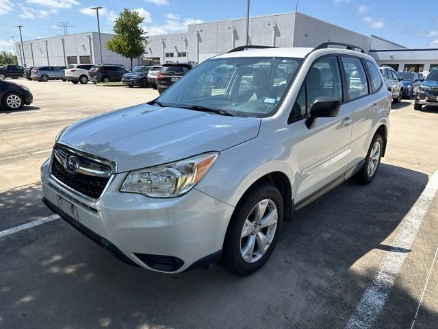 Satin White Pearl 2015 Subaru Forester SUV / Crossover All-Wheel Drive Continuously Variable Transmission