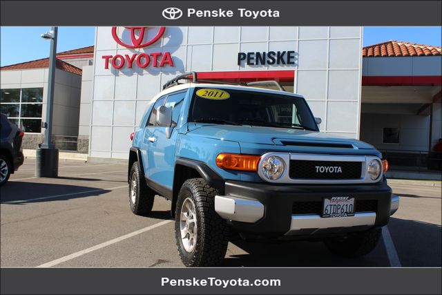 Cavalry Blue 2011 Toyota FJ Cruiser SUV / Crossover Four-Wheel Drive 5-Speed Automatic