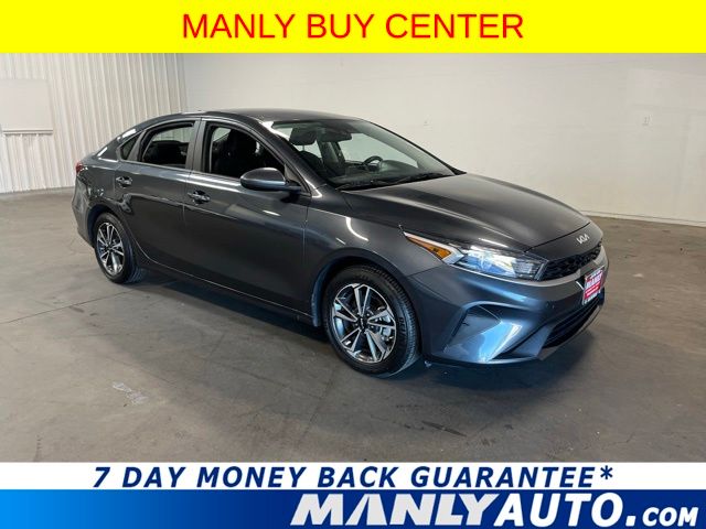 Gravity Gray 2024 Kia Forte LXS FWD Sedan Front-Wheel Drive Continuously Variable Transmission