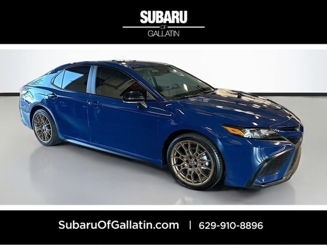 Blue 2023 Toyota Camry Sedan Front-Wheel Drive 8-Speed Automatic