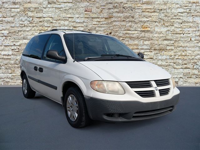 Stone White Clearcoat 2007 Dodge Caravan Minivan Front-Wheel Drive 4-Speed Automatic