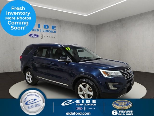 Blue Jeans Metallic 2017 Ford Explorer SUV / Crossover All-Wheel Drive 6-Speed Automatic