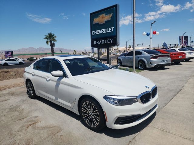 Alpine White 2019 BMW 5 Series Sedan Rear-Wheel Drive 8-Speed Automatic