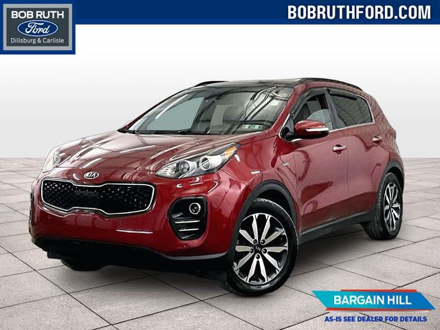 2018 Kia Sportage EX Red at Sutliff Volkswagen