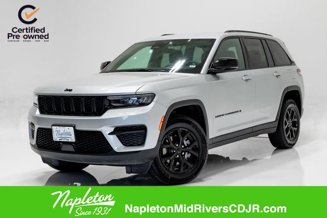 Silver Zynith 2025 Jeep Grand Cherokee Altitude 4WD SUV / Crossover Four-Wheel Drive 8-Speed Automatic