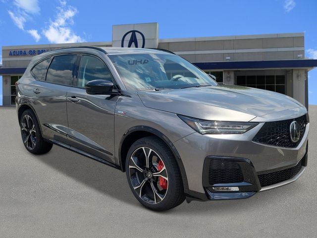 2026 Acura MDX Type S w/Advance Pkg - Liquid Carbon Metallic exterior view 4
