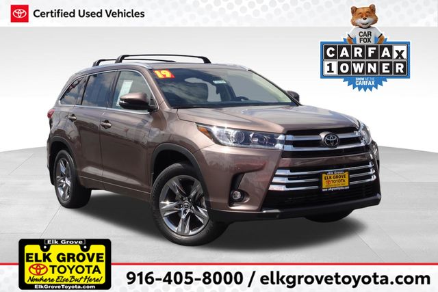used 2019 Toyota Highlander car, priced at $35,000