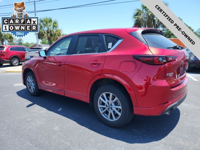 2025 Mazda CX-5 2.5 S Preferred Package Red at Stokes Mazda