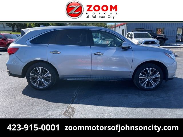 Silver 2019 Acura MDX SH-AWD with Technology Package SUV / Crossover All-Wheel Drive 9-Speed Automatic