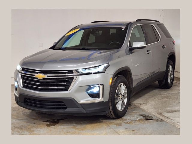 Sterling Gray Metallic 2023 Chevrolet Traverse LT Cloth AWD SUV / Crossover Four-Wheel Drive 9-Speed Automatic