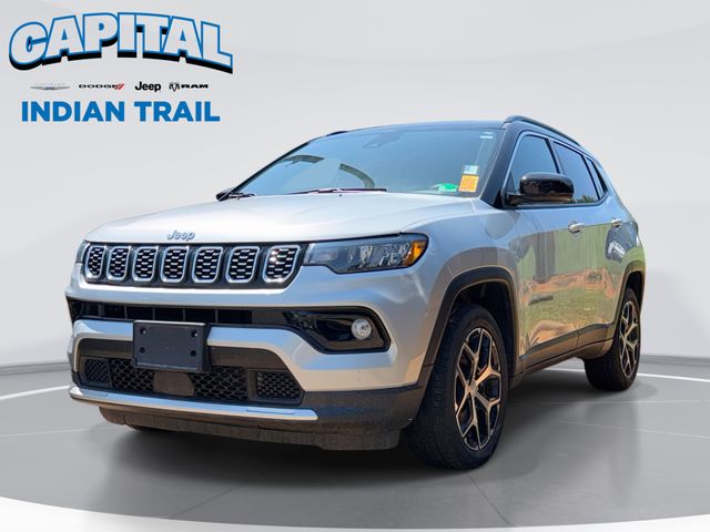 Silver Zynith Metallic Clearcoat 2024 Jeep Compass SUV / Crossover Four-Wheel Drive 8-Speed Automatic