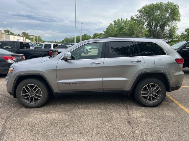2020 Billet Silver Metallic Clearcoat Jeep Grand Cherokee Limited 4X4 SUV