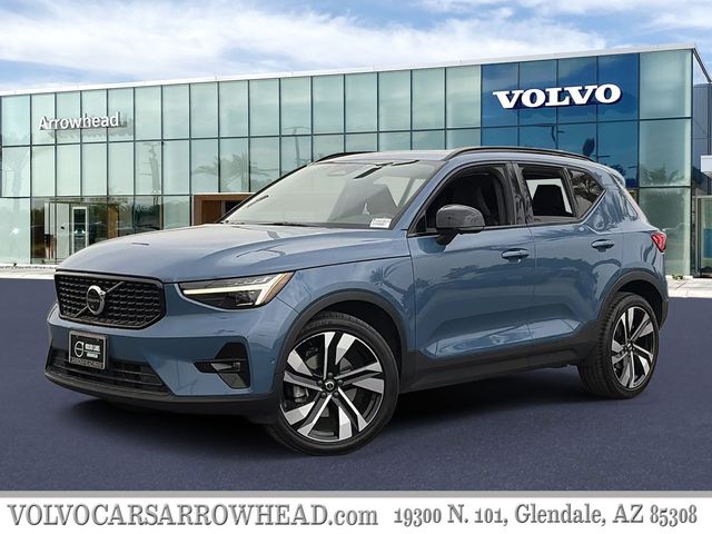 Blue Metallic 2023 Volvo XC40 SUV / Crossover All-Wheel Drive Automatic