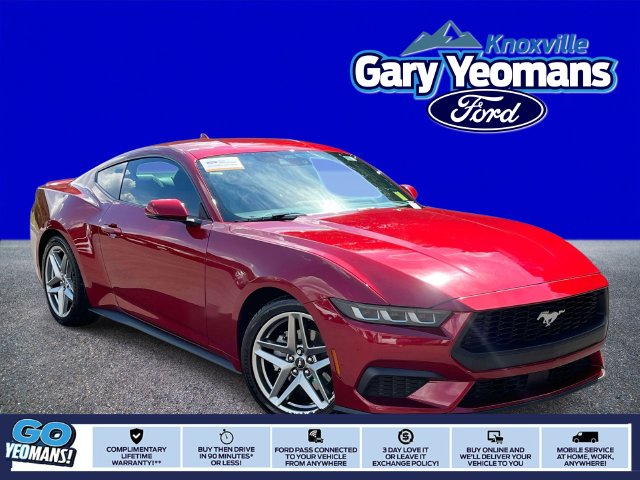 Rapid Red Metallic Tinted Clearcoat 2024 Ford Mustang Coupe Rear-Wheel Drive Automatic