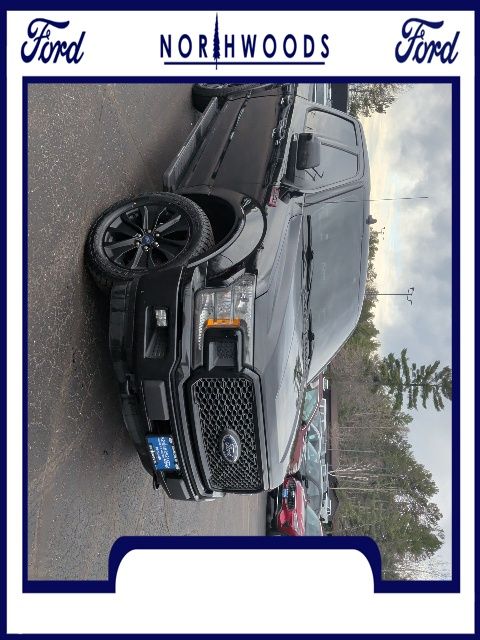 Agate Black Metallic 2019 Ford F-150 Lariat SuperCrew 4WD Pickup Truck Four-Wheel Drive Automatic