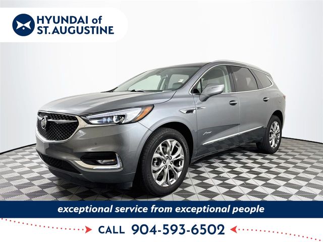 Gray (Satin Steel Metallic) 2021 Buick Enclave SUV / Crossover Four-Wheel Drive 9-Speed Automatic
