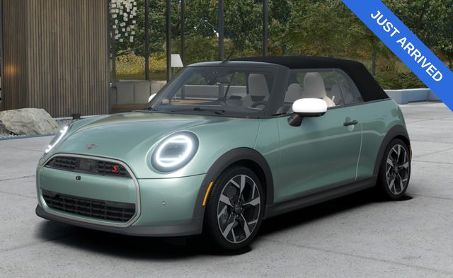 Ocean Wave Green Metallic 2026 MINI Cooper Convertible Front-Wheel Drive 7-Speed Automatic