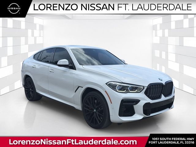 Alpine White 2023 BMW X6 SUV / Crossover All-Wheel Drive 8-Speed Automatic