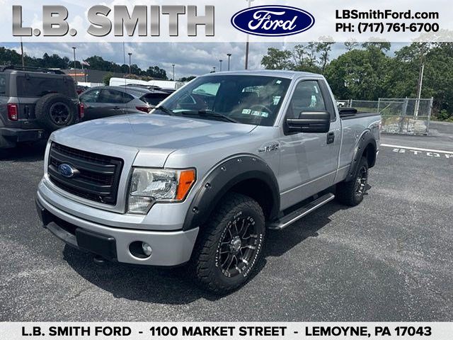 Ingot Silver 2013 Ford F-150 Pickup Truck Four-Wheel Drive 6-Speed Automatic