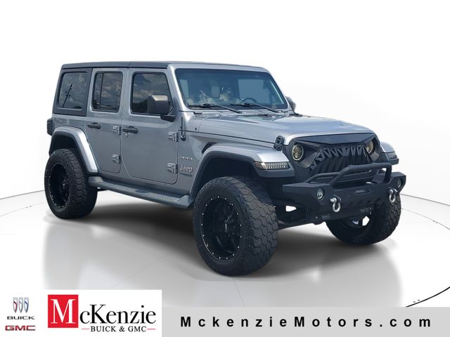 Billet Silver Metallic 2020 Jeep Wrangler SUV / Crossover Four-Wheel Drive 8-Speed Automatic