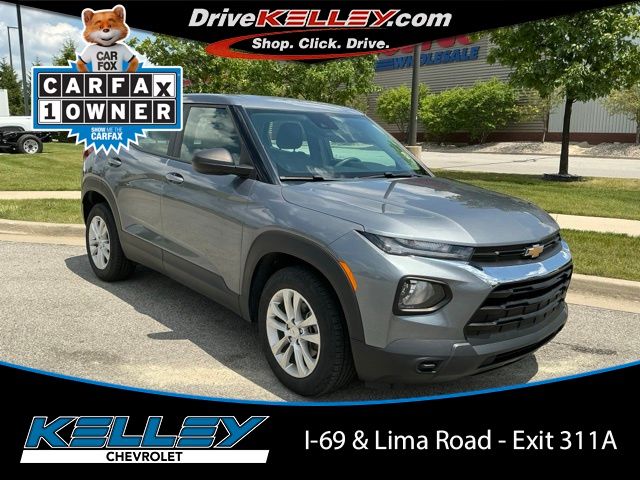 Gray (Satin Steel Metallic) 2021 Chevrolet Trailblazer SUV / Crossover Front-Wheel Drive Continuously Variable Transmission