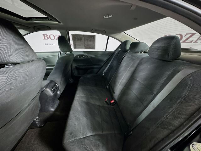 2016 Black Honda Accord Sedan EX FWD Sedan