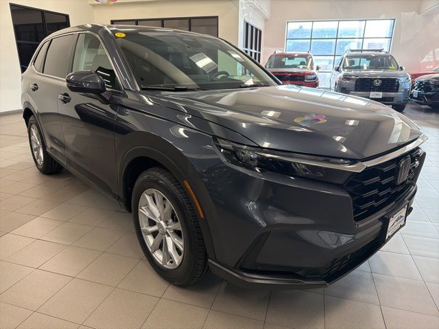 Meteorite Gray Metallic 2024 Honda CR-V EX-L AWD SUV / Crossover All-Wheel Drive Continuously Variable Transmission