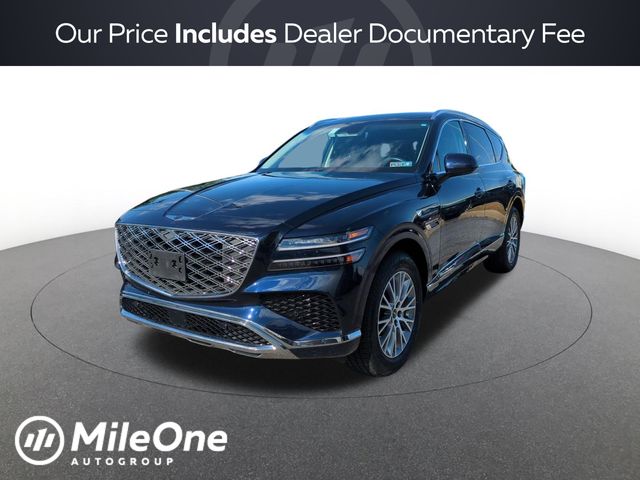 Capri Blue 2025 Genesis GV80 SUV / Crossover All-Wheel Drive 8-Speed Automatic