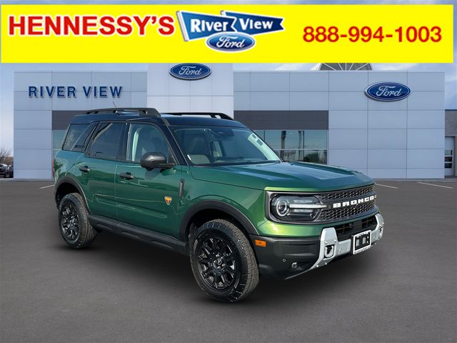 Green Metallic 2025 Ford Bronco Sport SUV / Crossover All-Wheel Drive 8-Speed Automatic
