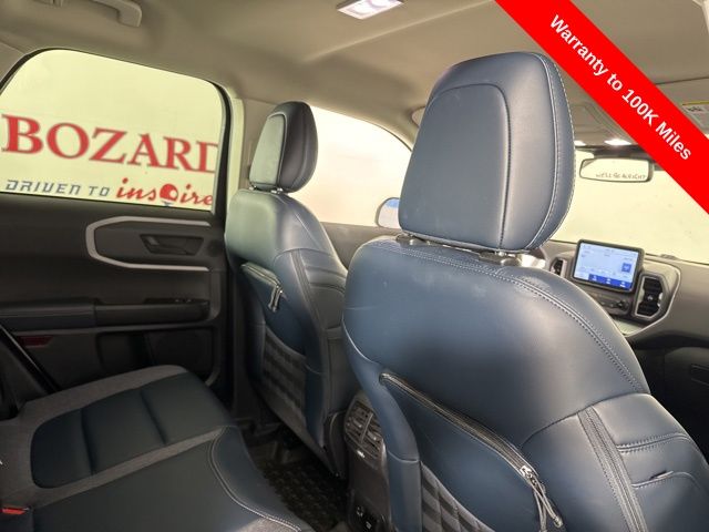 2023 Oxford White Ford Bronco Sport Outer Banks 4X4 SUV
