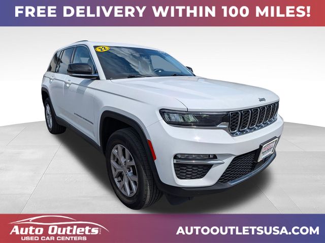 Bright White Clearcoat 2022 Jeep Grand Cherokee SUV / Crossover Four-Wheel Drive 8-Speed Automatic