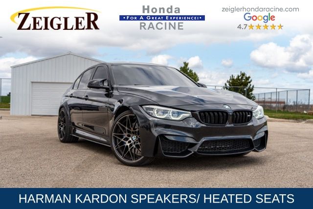 Black Sapphire Metallic 2018 BMW M3 Sedan RWD Sedan Rear-Wheel Drive 7-Speed Automatic