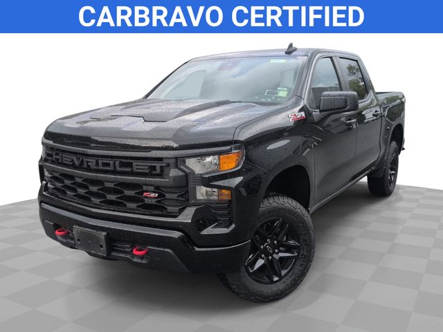 Black 2022 Chevrolet Silverado 1500 Pickup Truck Four-Wheel Drive Automatic