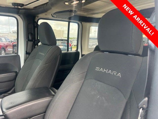 2020 Jeep Wrangler Unlimited Sahara White at Emmons Autoplex